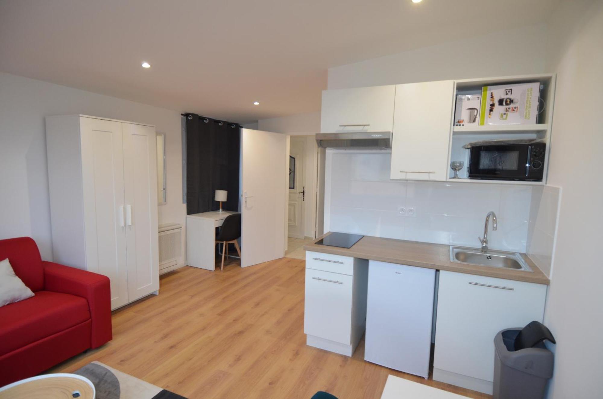 Studio Cassin - Next To Tramway Line 2 Near Airport Niza Exterior foto