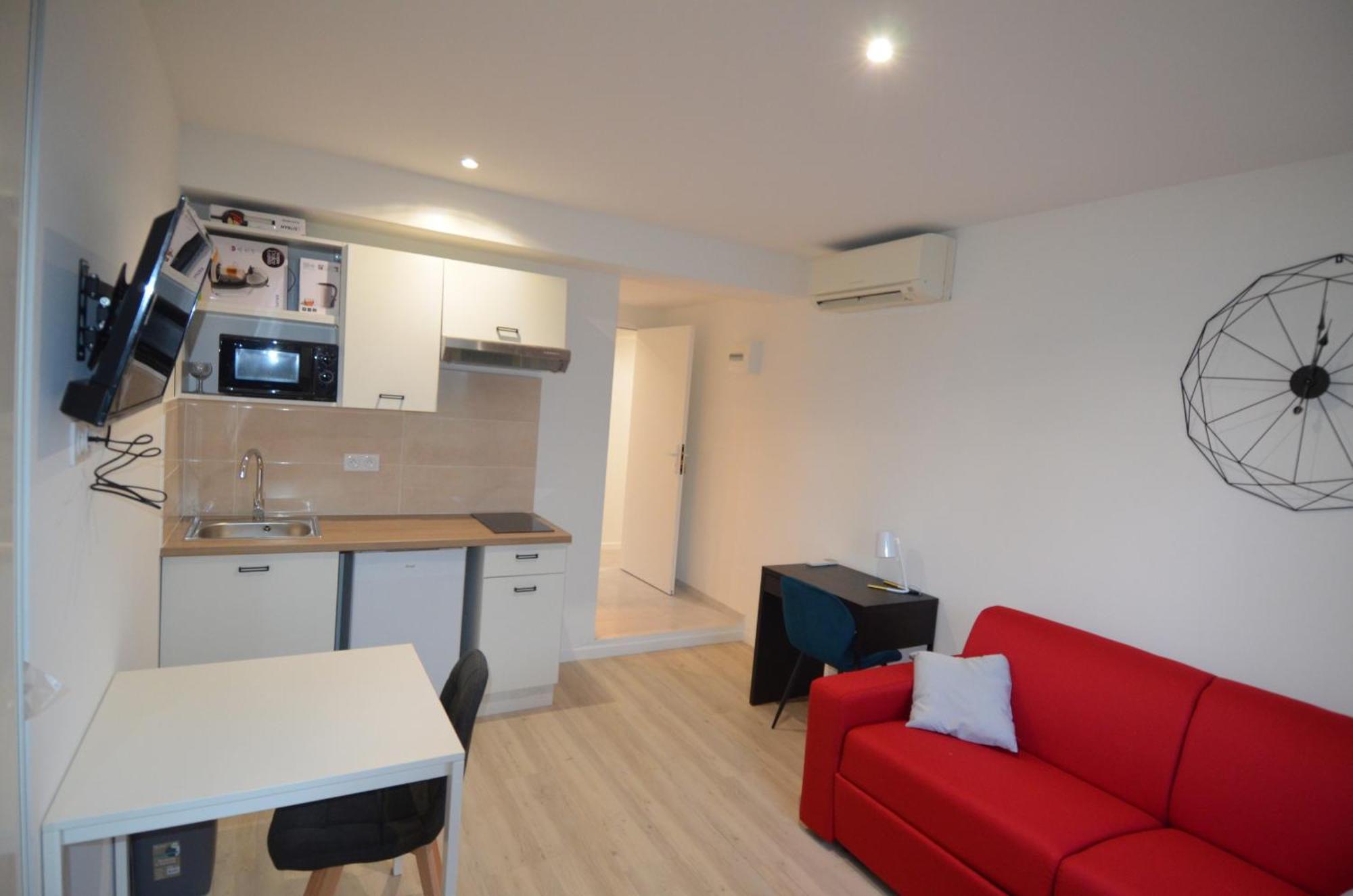 Studio Cassin - Next To Tramway Line 2 Near Airport Niza Exterior foto